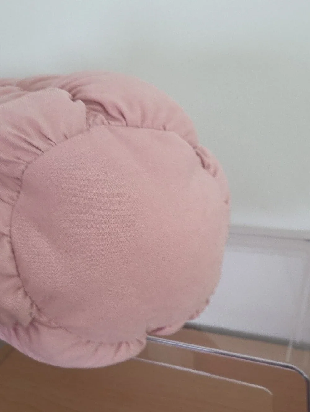 Room Essentials Quilted Bolster Pillow - Dusty Rose